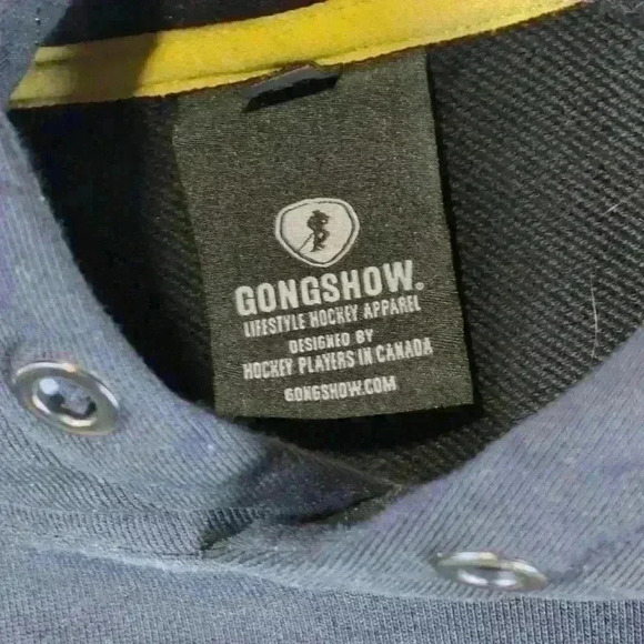 Gongshow Hockey Size Large Unisex - "The Hockey  Code" Hoodie - Picture 3 of 11